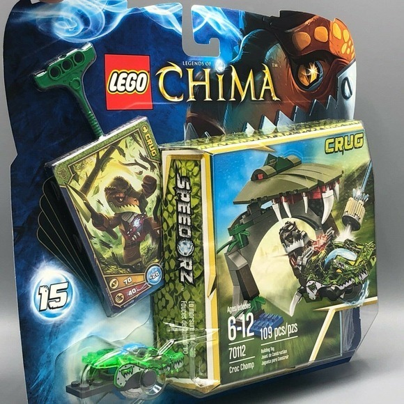LEGO Legends‎ of Chima Croc Chomp (70112) 109 Pcs Crug NEW - Picture 2 of 3
